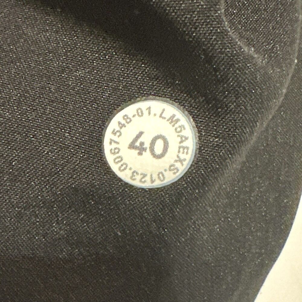Lululemon Commission Pants Mens 40 Gray Classic Fit Stretch Comfort Casual - Picture 15 of 15